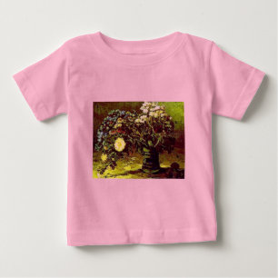 Van Gogh Vase Blossoms Flowers Vintage Painting Baby T-Shirt