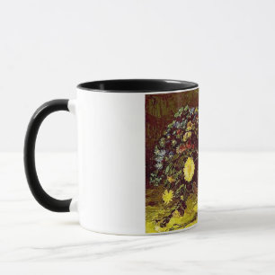 Van Gogh Vase Blossoms Flowers Vintage Painting Mug