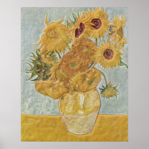 Van Gogh - Vase Twelve Sunflowers Poster