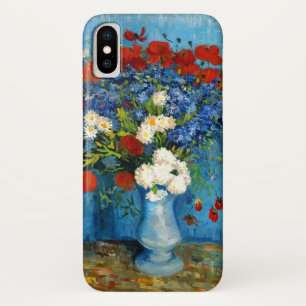 Van Gogh Vase with Cornflowers and Poppies iPhone X Case