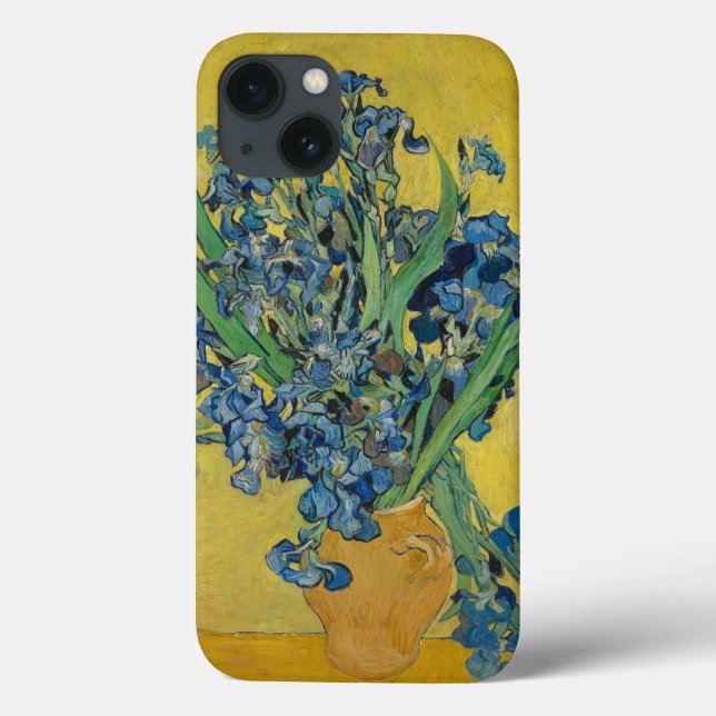 Van Gogh Vase with Irises Classic Impressionism Case-Mate iPhone Case (Back)