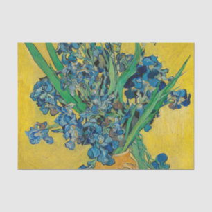 Van Gogh Vase with Irises Classic Impressionism Tissue Paper