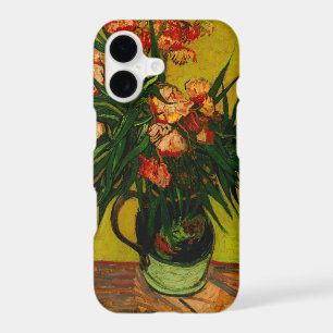 Van Gogh Vase With Oleanders And Books Floral Art