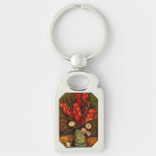 Van Gogh - Vase with Red Gladiolas, Key Ring
