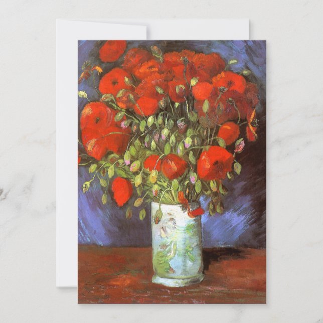 Van Gogh: Vase with Red Poppies (Front)