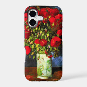 Van Gogh Vase With Red Poppies iPhone Case