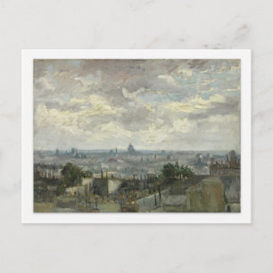 Van Gogh View of Paris Post Card