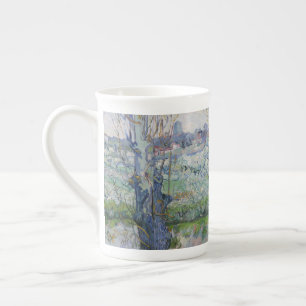 Van Gogh Views of Arles Flowering Orchards Bone China Mug