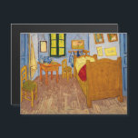 Van Gogh - Vincent's Bedroom Magnetic Card<br><div class="desc">Vincent's Bedroom in Arles / Van Gogh's Bedroom in Arles / La Chambre de Van Gogh a Arles by Vincent Van Gogh in 1889</div>