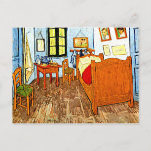 Van Gogh - Vincent's Bedroom Vintage Postcard
