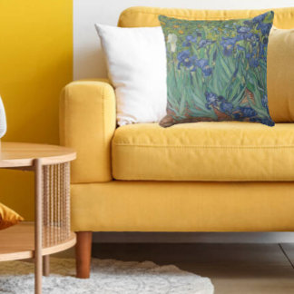 Van Gogh Vintage Irises Cushion