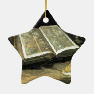 Van Gogh Vintage Old Painting Art Artist Ceramic Tree Decoration