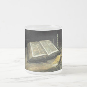 Van Gogh Vintage Old Painting Art Artist Frosted Glass Coffee Mug