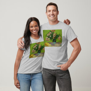 Van Gogh Vintage Painting Blossoms Flowers Vines T-Shirt