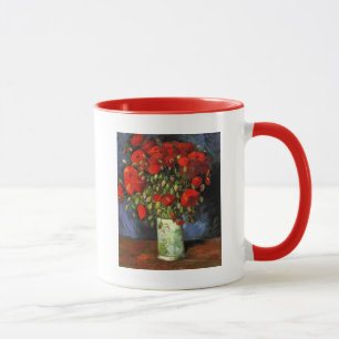 Van Gogh Vintage Painting Blossoms Vase Flowers Mug