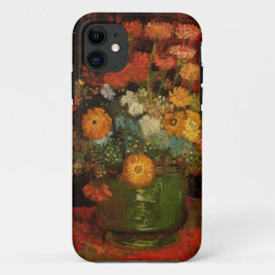 Van Gogh Vintage Painting Vase Flowers Blossoms iPhone 11 Case