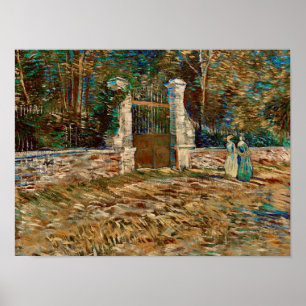 Van Gogh Voyer d’Argenson Park Poster