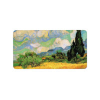 Van Gogh Wheat Field w Cypresses at Haute Galline