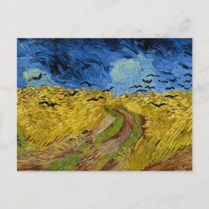 Van Gogh - Wheat Field with Crows Postcard