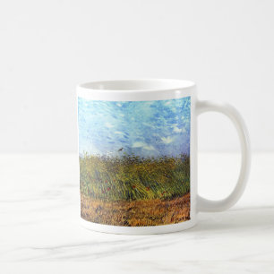 Van Gogh: Wheat Field with Poppies and Lark Coffee Mug