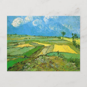 Van Gogh Wheat Fields at Auvers Under Clouded Sky Postcard