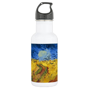 Van Gogh Wheat Fields impressionist Painting 532 Ml Water Bottle