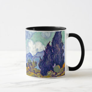 Van Gogh - Wheatfield With Cypresses Mug