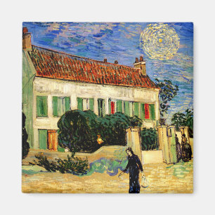 Van Gogh - White House by Night, Magnet
