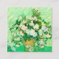 Van Gogh White Roses
