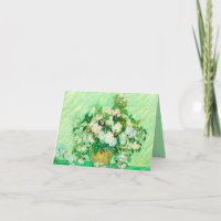 Van Gogh White Roses