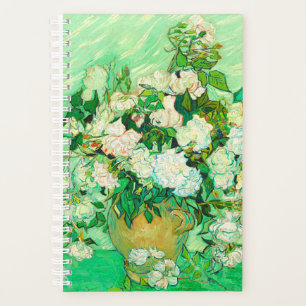 Van Gogh White Roses Planner