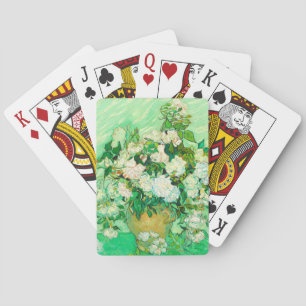 Van Gogh White Roses Playing Cards