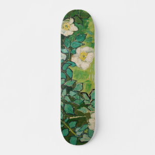 Van Gogh Wild Roses Skateboard