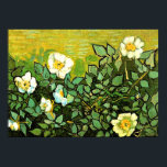 Van Gogh - Wild Roses, Van Gogh floral painting Poster<br><div class="desc">Vincent Van Gogh painting - Wild Roses,  poster.</div>