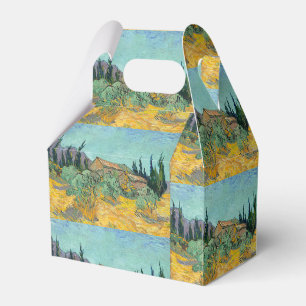 Van Gogh Wooden Sheds Yellow Landscape Art Favour Box