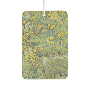 Van Gogh Yellow Meadow - Classic Floral Art Car Air Freshener