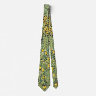 Van Gogh Yellow Meadow - Classic Floral Art Tie