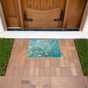 Van Gogh's Almond Blossom  Doormat