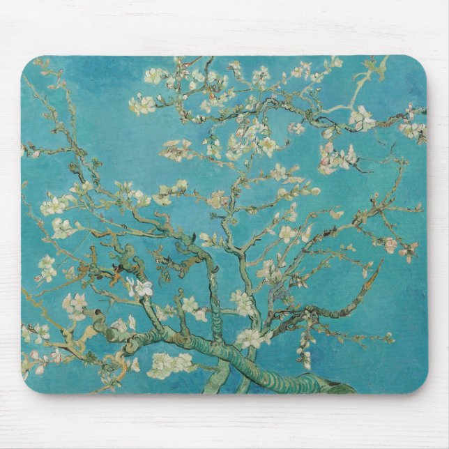 Van gogh's Almond Blossom Mouse Mat (Front)