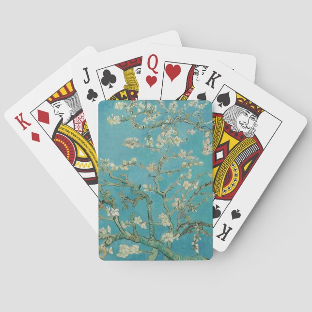 Van gogh's Almond Blossom Playing Cards (Back)