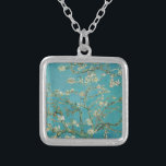 Van gogh's Almond Blossom Silver Plated Necklace<br><div class="desc">Van Gogh's masterpiece Almond Blossom
Please visit our store for other matching items.</div>