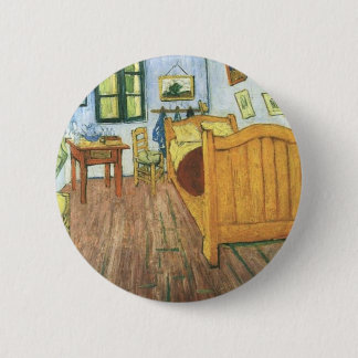 Van Gogh's Bedroom in Arles 6 Cm Round Badge