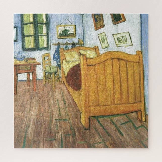Van Gogh's Bedroom in Arles Painting Art Jigsaw Puzzle (Vertical)