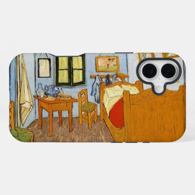 Van Gogh's Bedroom iPhone Case (Back Horizontal)