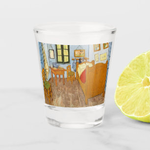 Van Gogh's Bedroom Shot Glass