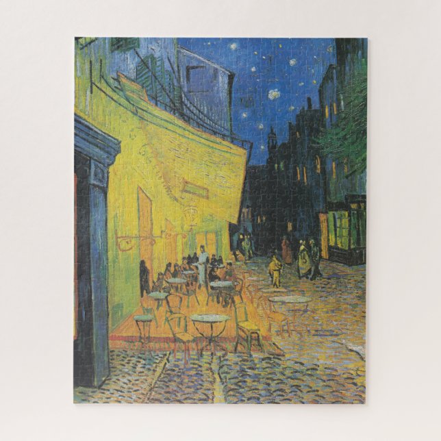 Van gogh's Cafe Terrace At Night Jigsaw Puzzle (Vertical)