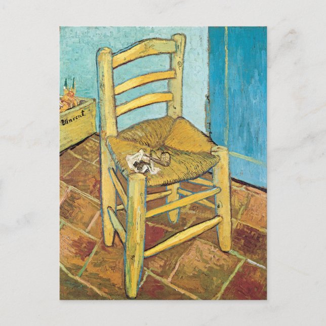 Van Gogh's Chair by Vincent van Gogh Postcard (Front)