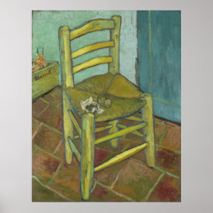 Van Gogh's Chair by Vincent Van Gogh Poster