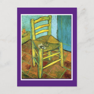 Van Gogh's Chair, Fine Art, Postcard