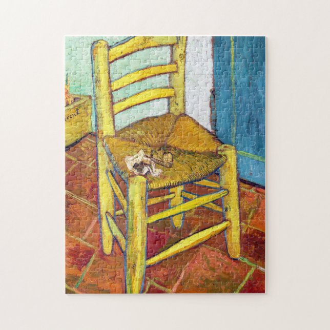 Van Gogh's Chair  Vincent van Gogh  fine art Jigsaw Puzzle (Vertical)